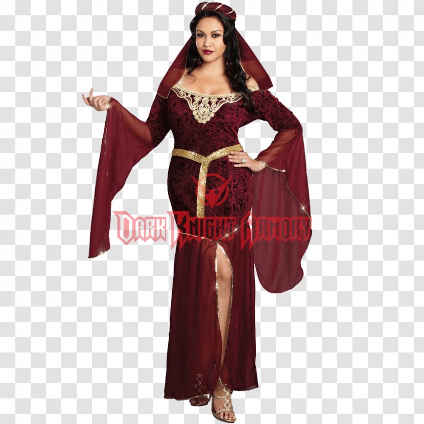 Robe Costume Plus-size Clothing Suit - Wig Transparent PNG