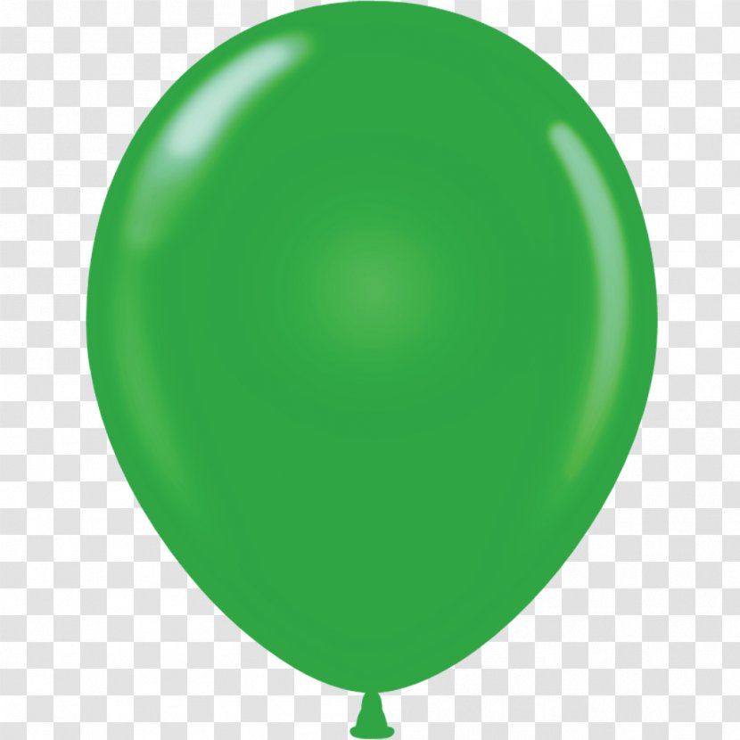 Toy Balloon Latex Green Color - Natural Rubber - Air Baloon Transparent PNG
