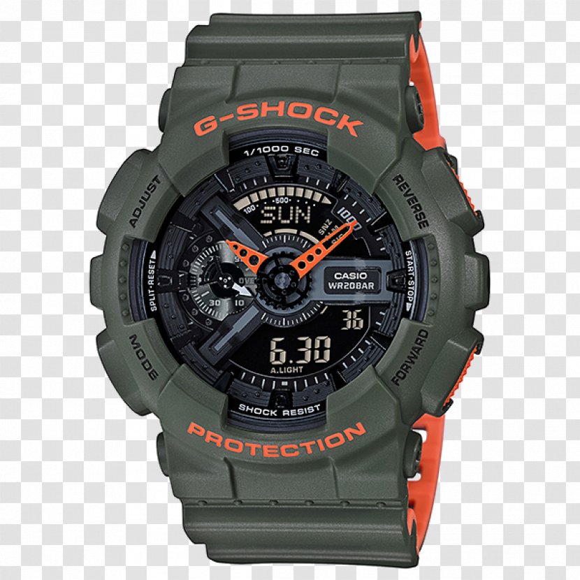 Master Of G G-Shock Shock-resistant Watch Water Resistant Mark - Grey Transparent PNG