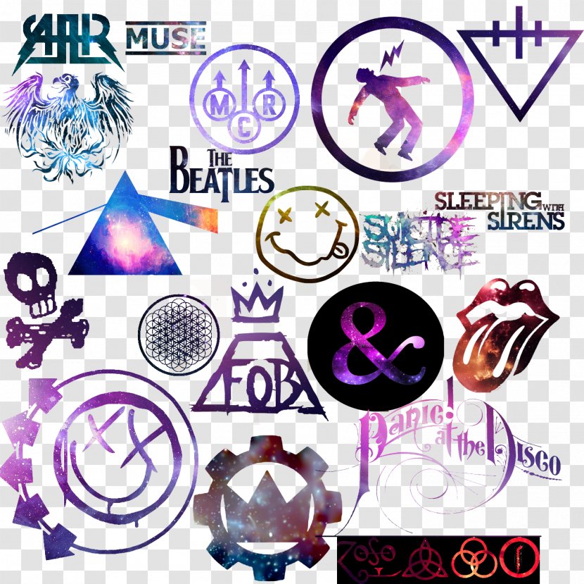 Logo Musical Ensemble Punk Rock Symbol Font - Deviantart - Collage Transparent PNG