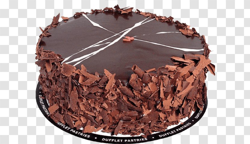 Chocolate Cake Dufflet Pastries - Flower - Uptown Brownie PrinzregententorteDark Shavings Transparent PNG