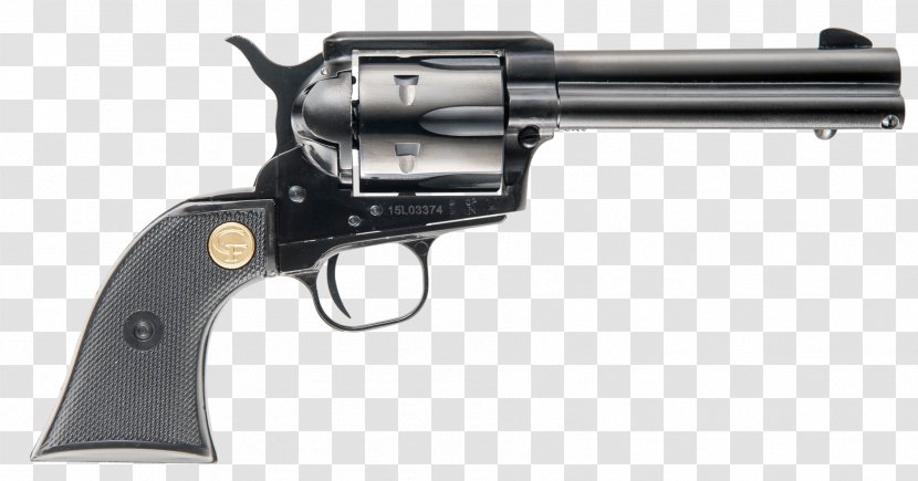 Colt Single Action Army Revolver Chiappa Firearms Pistol - Ranged Weapon - 38 Special Gun Smith And Wesson Transparent PNG
