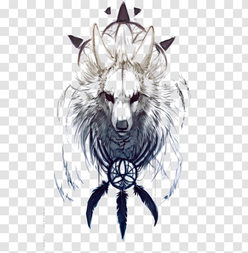 IPhone 6 Plus Dreamcatcher High-definition Television Wallpaper - Dog Like Mammal - White Wolf Transparent PNG