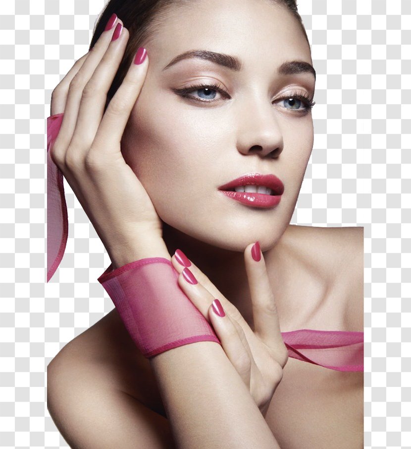 Cosmetics Nail Polish Armani Lipstick - Silhouette - Fashion Makeup Women Transparent PNG