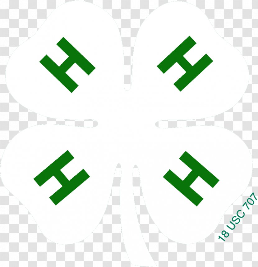 White Clover 4-H Institute Of Food And Agricultural Sciences Logo Clip Art - Cricut - Cliparts Transparent PNG