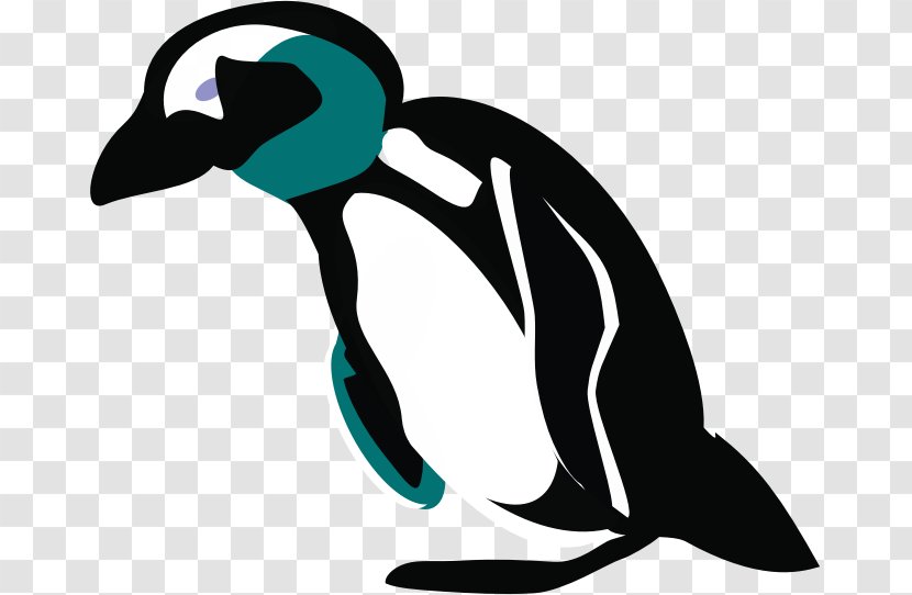 Penguin Downhill Mountain Biking Longboard Clip Art - Cliparts Transparent PNG