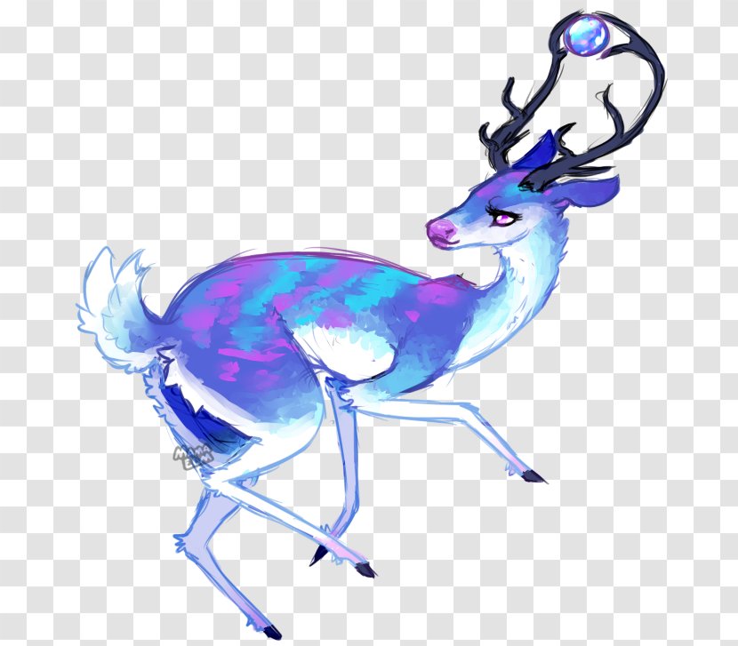 Reindeer Illustration Clip Art Antler Transparent PNG