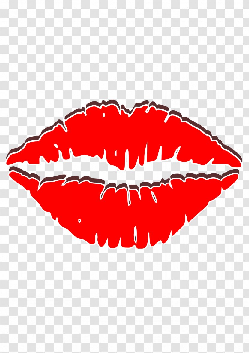 Lip AutoCAD DXF Clip Art - Cricut - Red Lips Transparent PNG