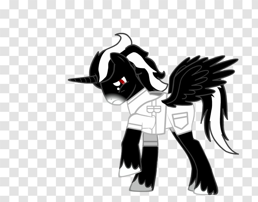Horse Clip Art Demon Illustration Black - Joint - Dark Sadness Transparent PNG