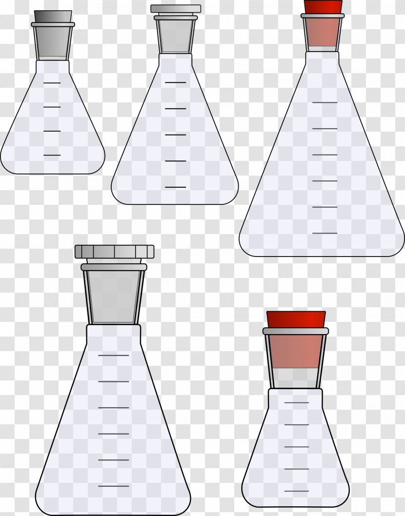 Laboratory Flasks Erlenmeyer Flask Test Tubes Clip Art Transparent PNG