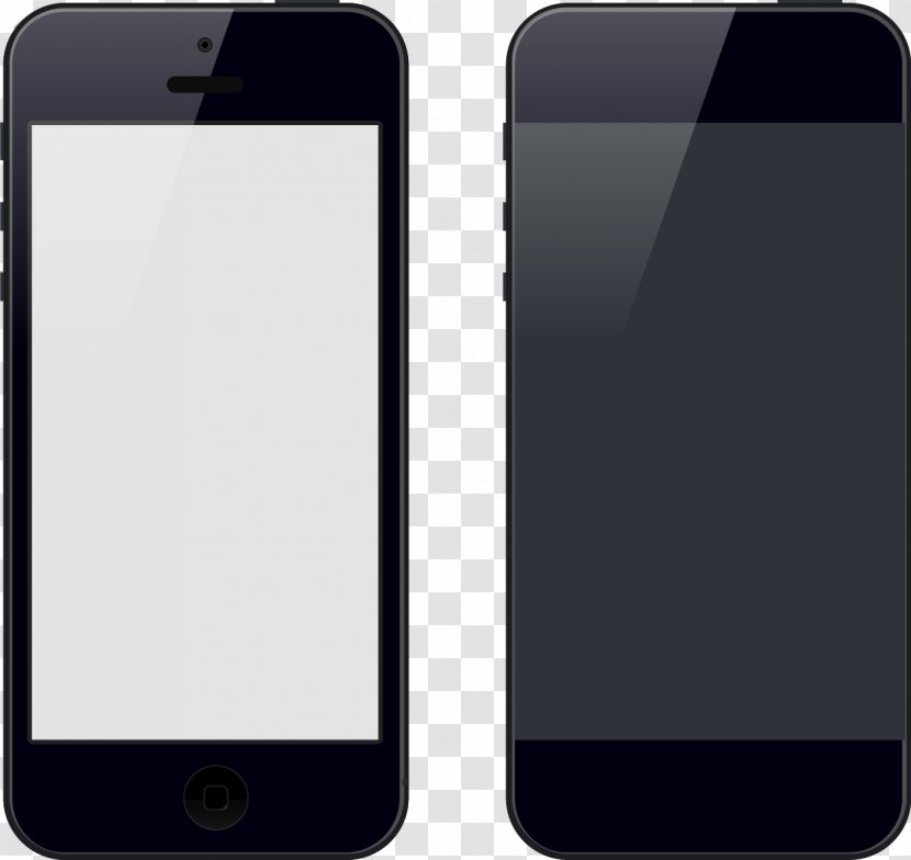 IPhone 5s 4S Smartphone Feature Phone - Gadget - Vector Hand-painted Apple Transparent PNG