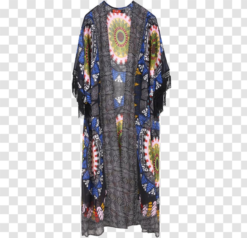 Dress Slipper Sleeve Shirt Outerwear - Jacket - Bohemian National Wind Transparent PNG