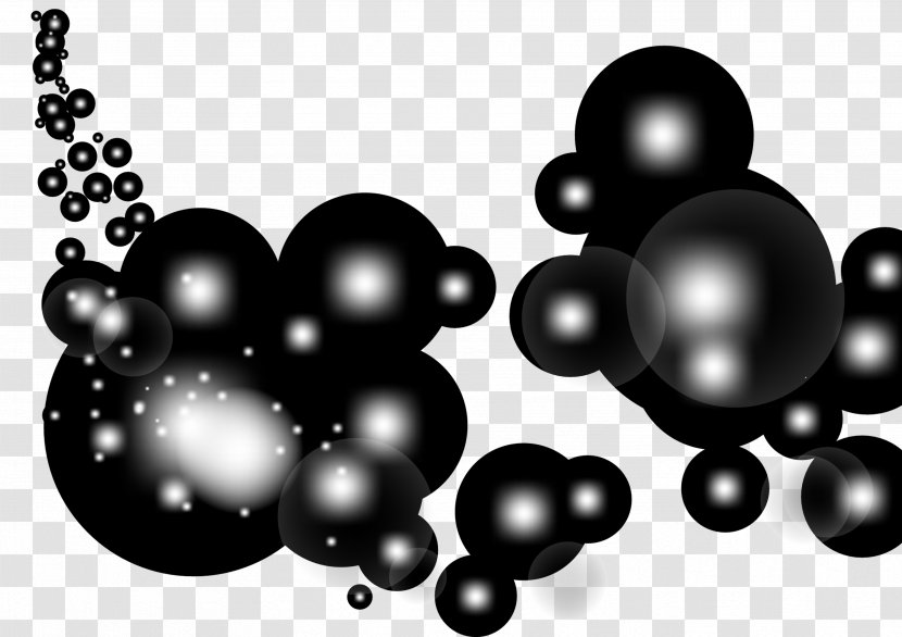 Black And White Light - Circles Transparent PNG