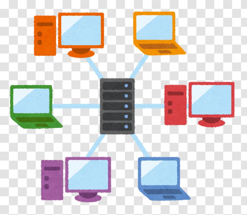 Peer-to-peer Computer Servers Client–server Model Network Distributed Networking - Icon - Vl Transparent PNG