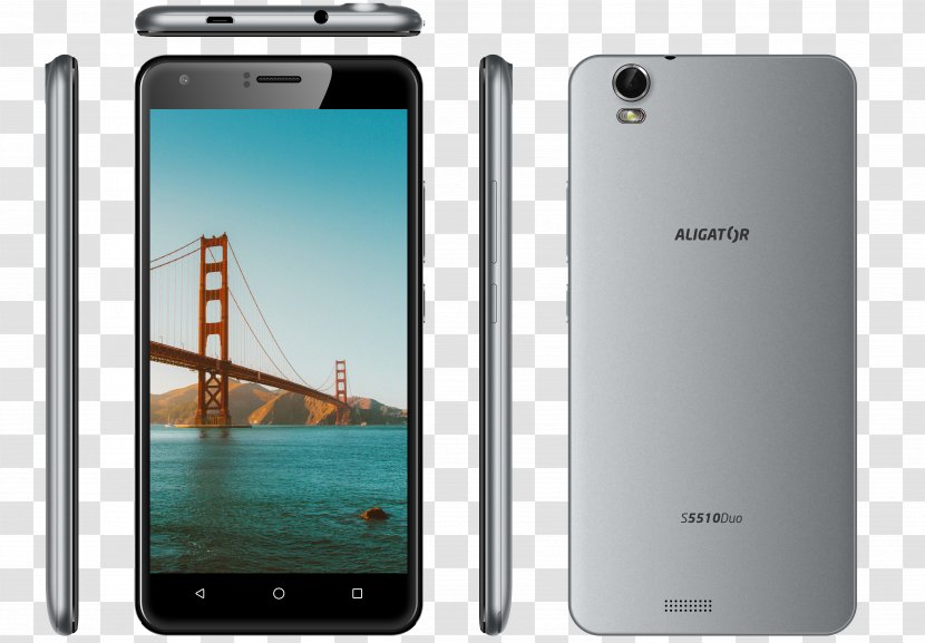 Aligator D200 Dual SIM Black Mobile Phone Alcatel 3 (5052D) 10.5 GB - Samsung Group - Spectrum S4080 Subscriber Identity ModuleCosmetics Album Transparent PNG