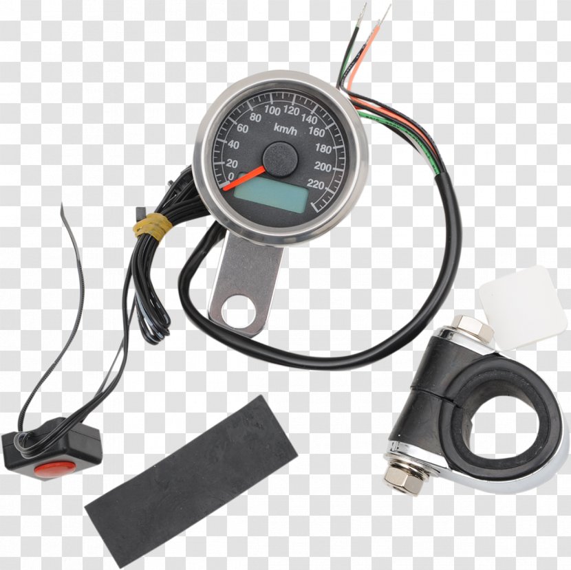 Kilometer Per Hour Speedometer Odometer Gauge Tachometer - Motorcycle Transparent PNG