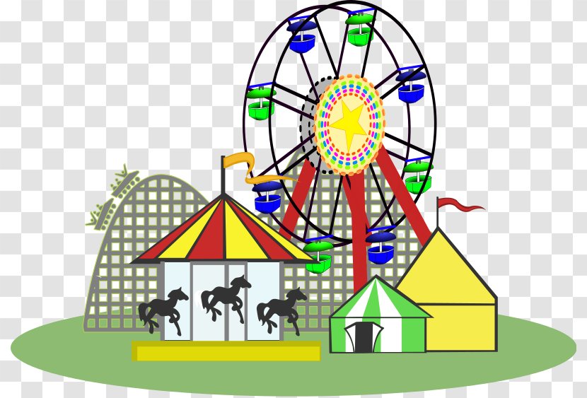 Amusement Park Ride Clip Art - Roller Coaster - Custom Theme Cliparts Transparent PNG