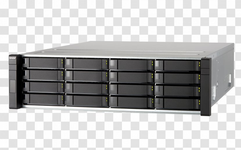 Intel Network Storage Systems QNAP ES1640DC NAS Server - SAS 6Gb/s ServerSAS 12Gb/s Systems, Inc.Intel Transparent PNG