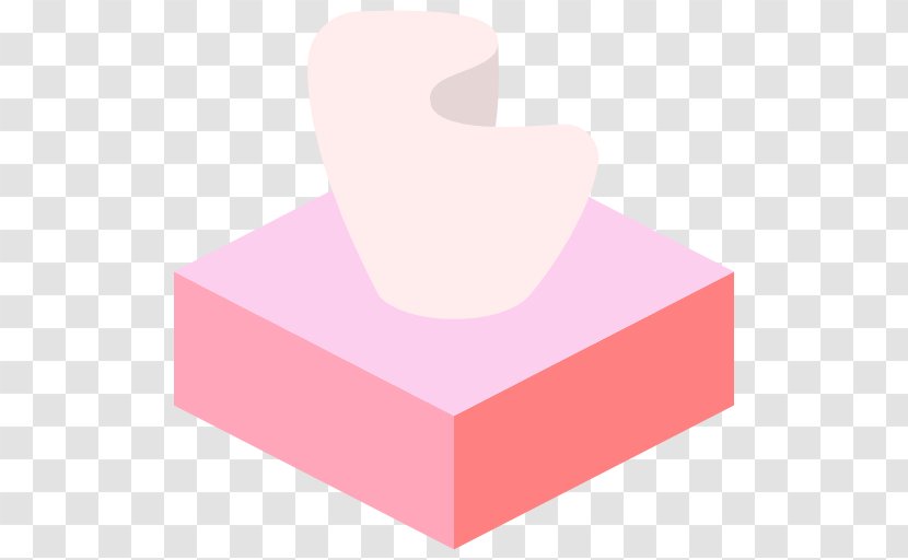 Pink M Rectangle - Heart - Angle Transparent PNG