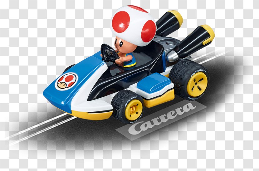 Super Mario Kart 8 Toad Luigi Bros. - Shopping Transparent PNG