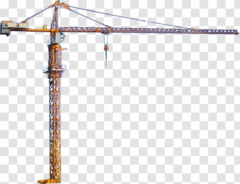 Crane Cần Trục Tháp Construction Clip Art - Image Editing Transparent PNG