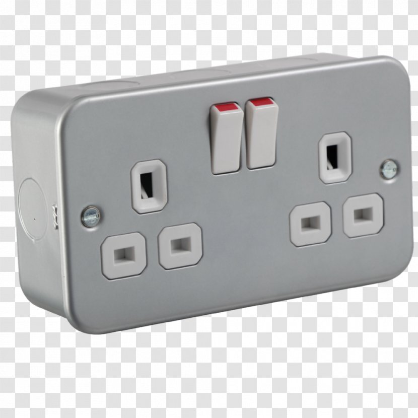 AC Power Plugs And Sockets Electricity Electrical Switches Home Appliance Metal - Ac Socket Outlets - Electric Transparent PNG