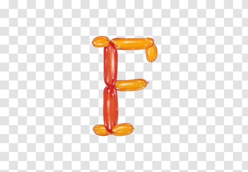 Letter F Alphabet - Case - Balloon Transparent PNG