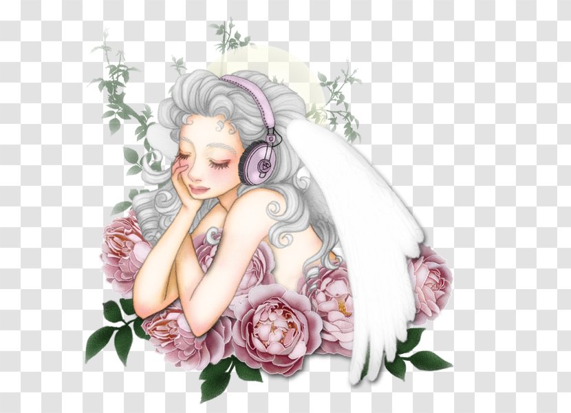 Floral Design Miyazaki Association Hobby Rose - Flower - Angel Art Transparent PNG