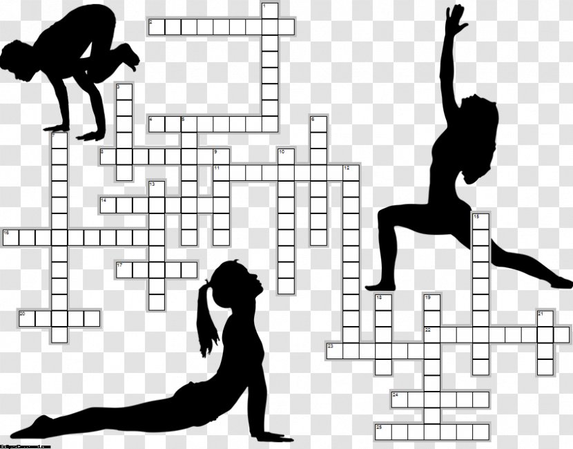 Clip Art Muscle Exercise Stretching Crossword - Quadratus Lumborum - Biceps Poster Transparent PNG