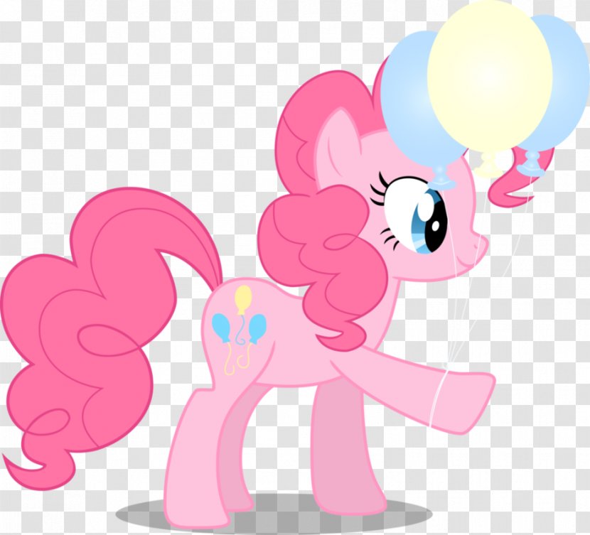 Pinkie Pie Pony Drawing Twilight Sparkle Balloon - Tree - Vector Transparent PNG
