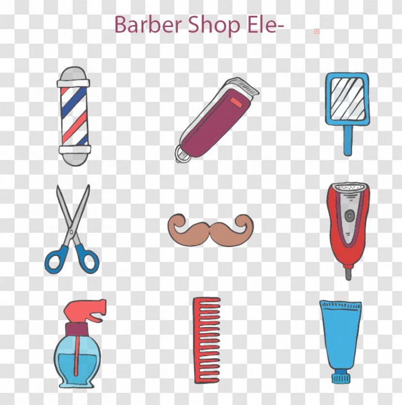 Barbershop Hairdresser - Hair Care Transparent PNG