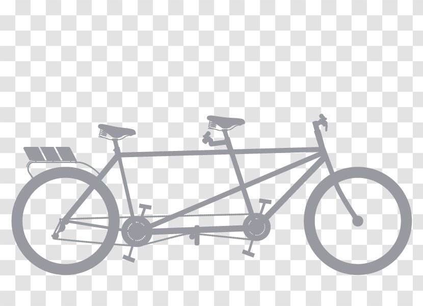 Tandem Bicycle Bike Rental Mountain Shop - Touring Transparent PNG