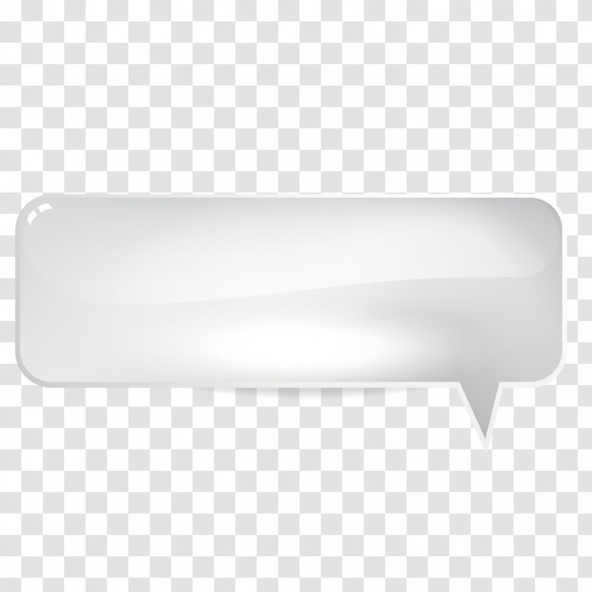 Rectangle - White - Vector Dialog Box Transparent PNG