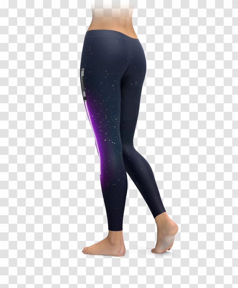 Leggings Clothing Yoga Pants Low-rise Waist - Christmas Jumper - Purple Light Transparent PNG