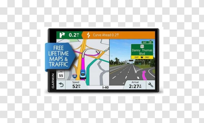 GPS Navigation Systems Garmin DriveSmart 61 Drive Sat Nav Central Europe 60 - Electronics - Drivesmart Transparent PNG