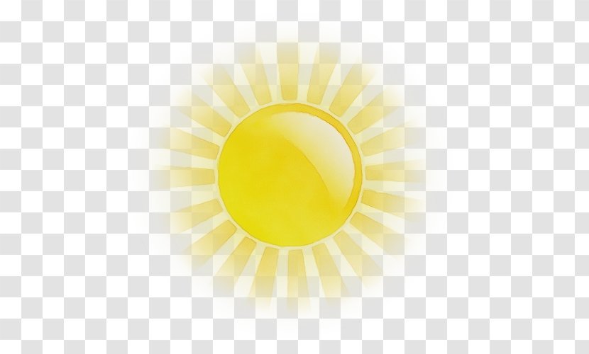 Yellow Circle - Closeup - Computer Transparent PNG