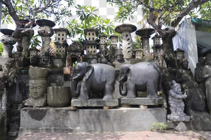 Goa Gajah Kintamani, Bali Elephant - Monument - Cave Sculpture Transparent PNG
