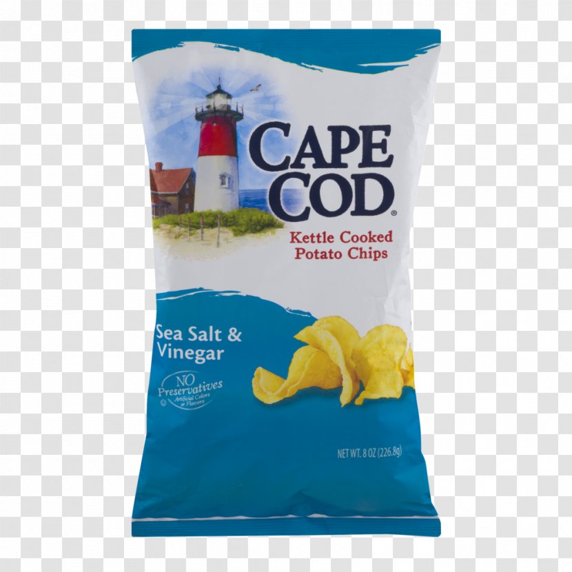 Cape Cod Potato Chip Company LLC Sea Salt Flavor - Kettle Foods Transparent PNG