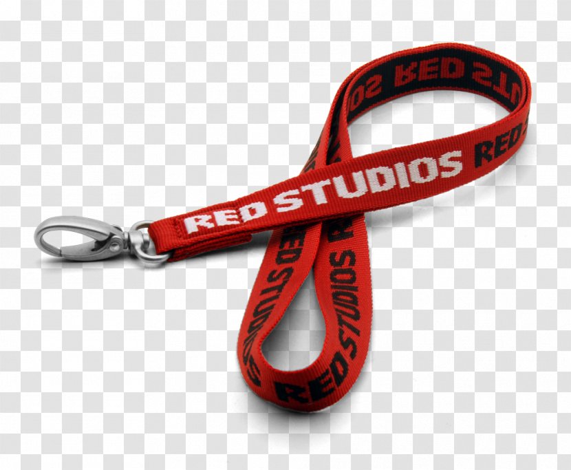 Lanyard Red Digital Cinema Camera Company Carabiner Wristband - Color - Woven Fabric Transparent PNG
