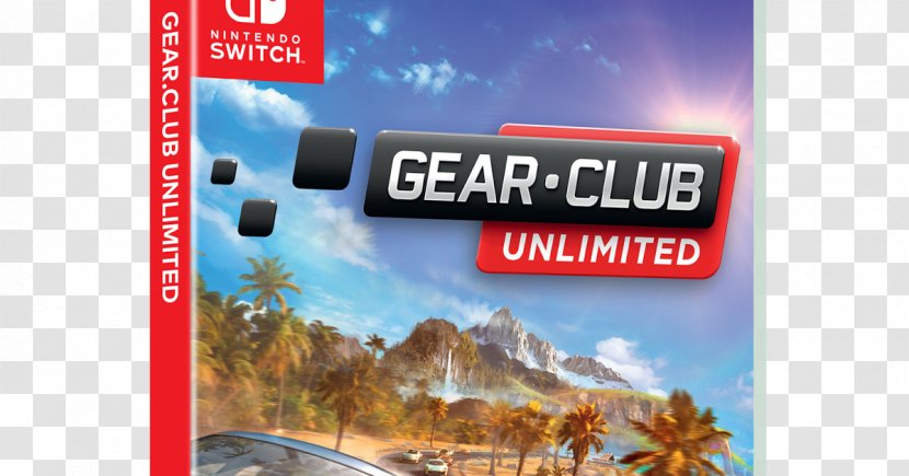 Nintendo Switch Gear.Club Unlimited Video Game Test Drive - Display Advertising Transparent PNG