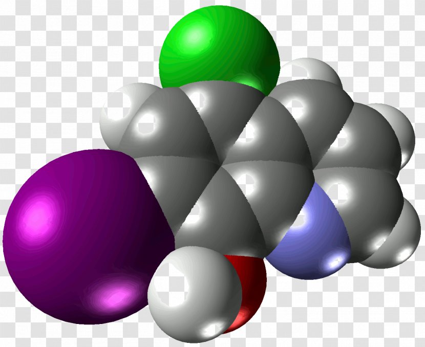 Chemistry Chemical Compound Clioquinol Sodium Hypochlorite 8-Hydroxyquinoline - Organic - Ball Transparent PNG