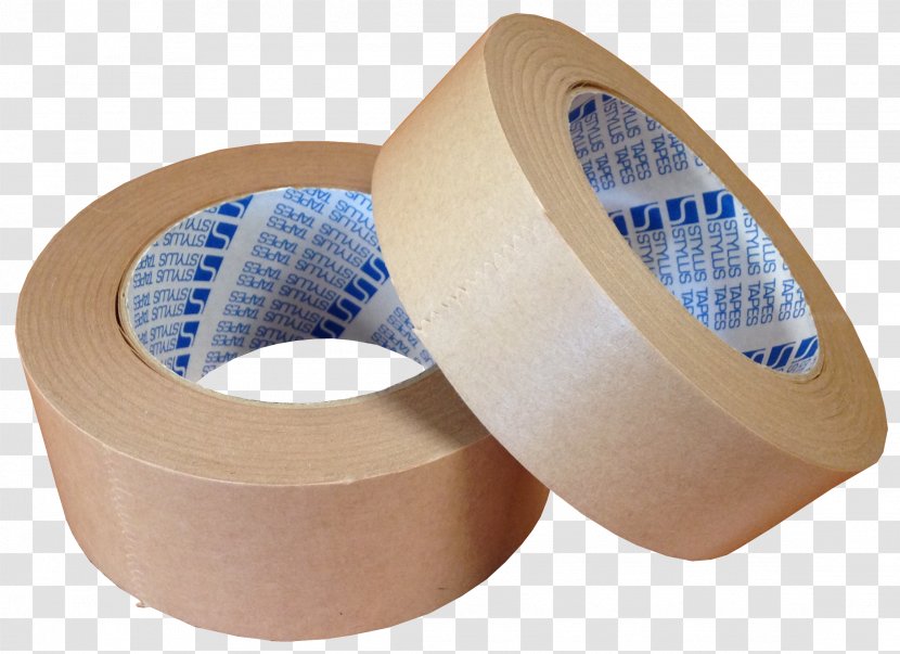 Adhesive Tape Kraft Paper Box-sealing - Dispenser - Box Transparent PNG