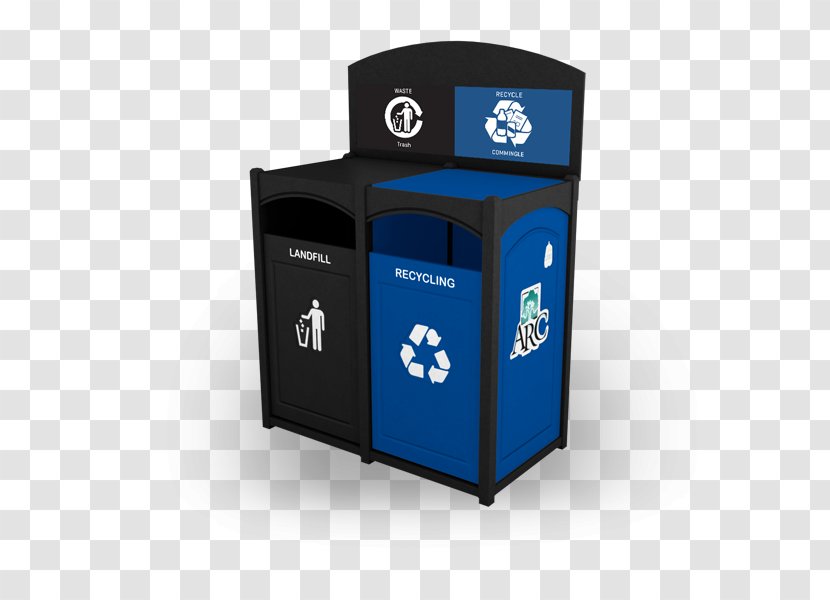 Recycling Bin Rubbish Bins & Waste Paper Baskets - Plastic - Container Transparent PNG