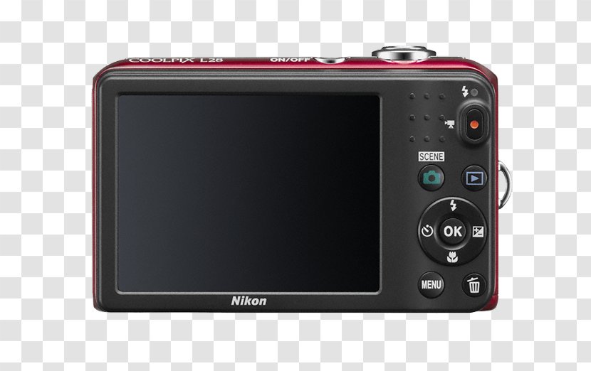 Nikon COOLPIX L28 Point-and-shoot Camera Still - Electronics Transparent PNG