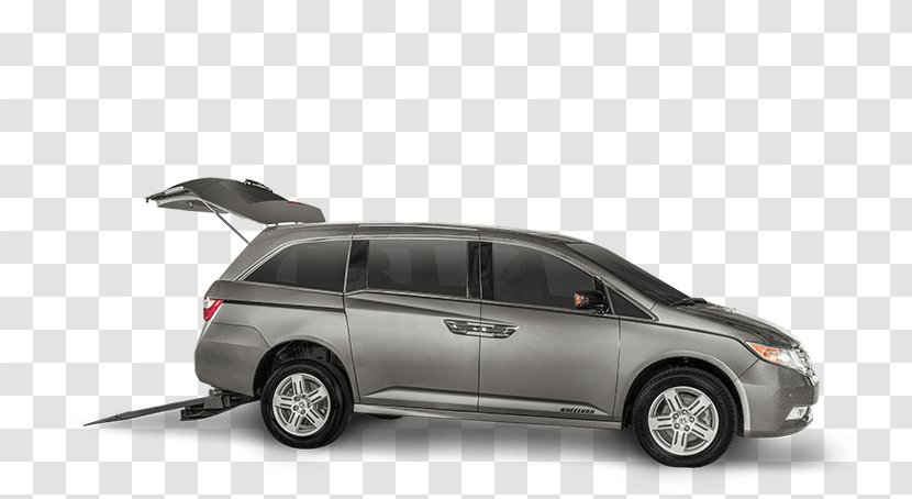 Minivan Car 2012 Honda Odyssey - Glass - Wheelchair Accessible Van Transparent PNG