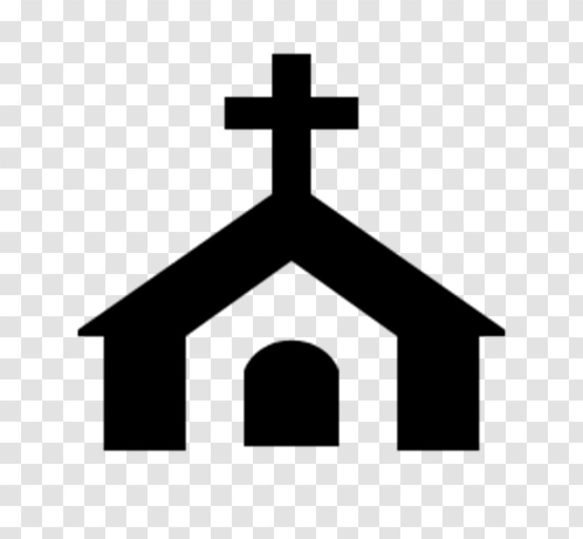 Christian Church United Methodist Christianity Symbol - Black And White Transparent PNG
