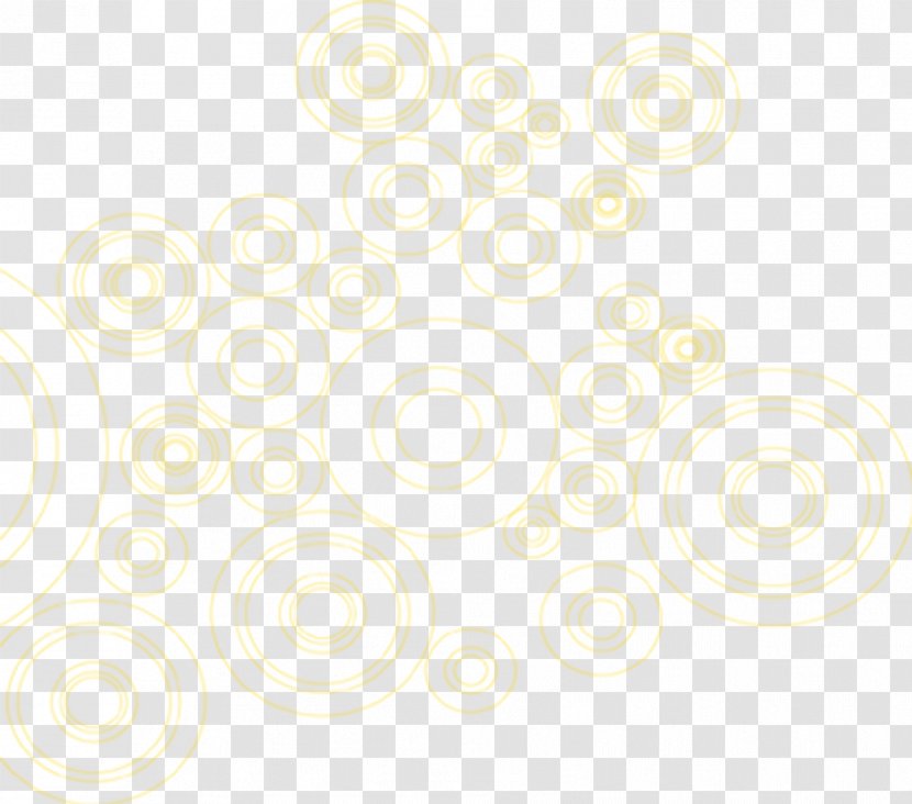 Yellow Pattern - Beige - Circle Creative Transparent PNG