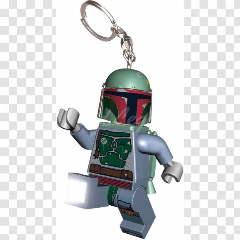 Boba Fett R2-D2 Lego Star Wars - Key Chains Transparent PNG