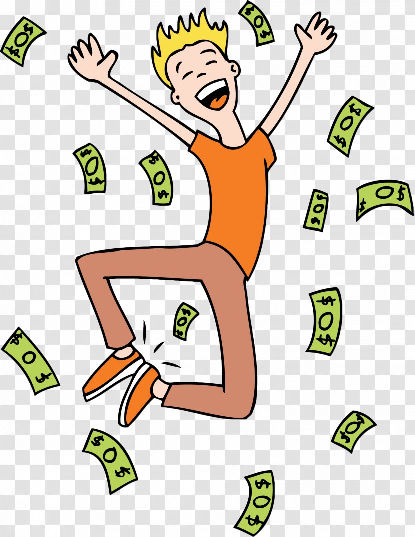 Royalty-free Clip Art - Fotosearch - Happy Cartoon Sack Money Man Transparent PNG