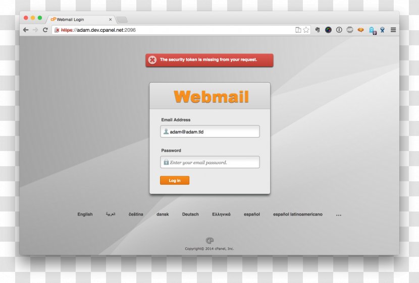 Webmail CPanel Email User Transparent PNG